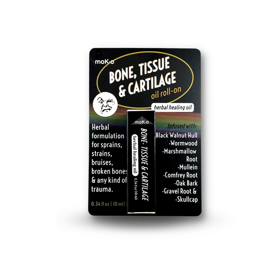 Healing herbs and oils for sprained ankles, burns, scrapes and healing bruises.