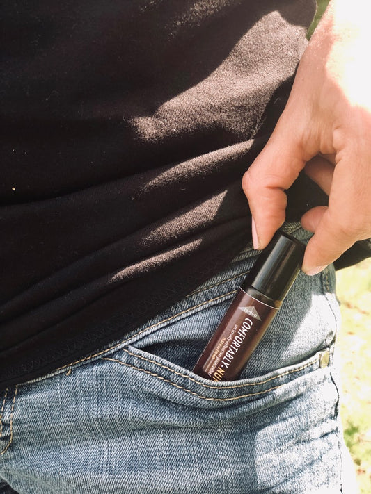 Now you can have the coolest pain reliever with you at all times with the portable pocket-sized potion of anti-inflammatory proportions. Keep a Comfortably Numb® in your pocket, your jacket, your tackle box, your backpack, your motorcycle bag or in your glove compartment. This handy roll-on is hands free and small enough to take everywhere.