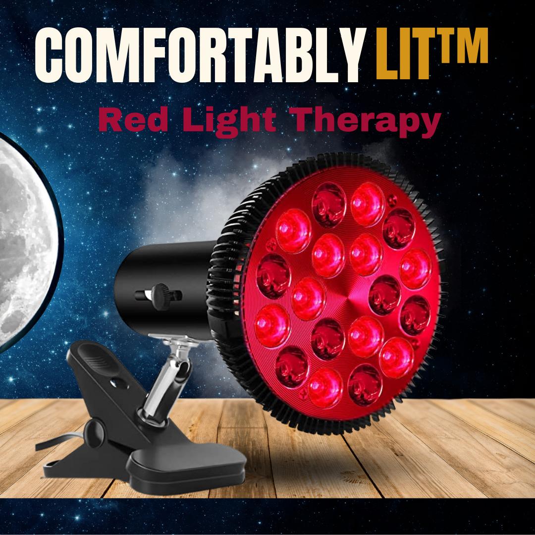 Have NIR near infrared light therapy in the comfort of your own home. Inexpensive solution to getting the benefits of red light therapy everyday.