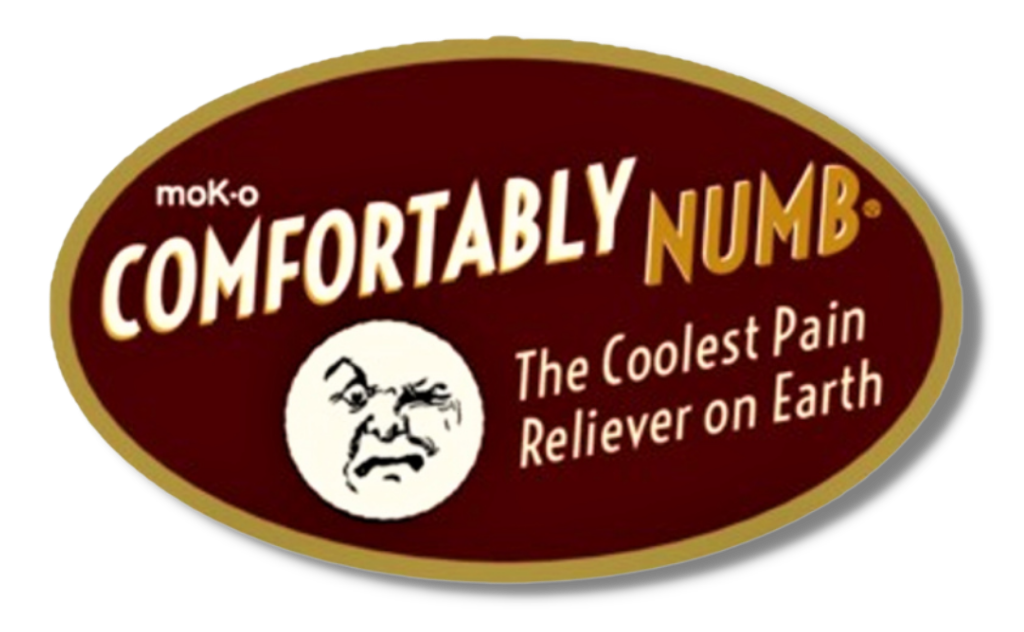 The Coolest Pain Reliever on Earth is not only cool because it has the greatest name ever...but it is brimming with menthol and wintergreen to give a pain-relieving cooling sensation to your pain.  Now that IS cool!