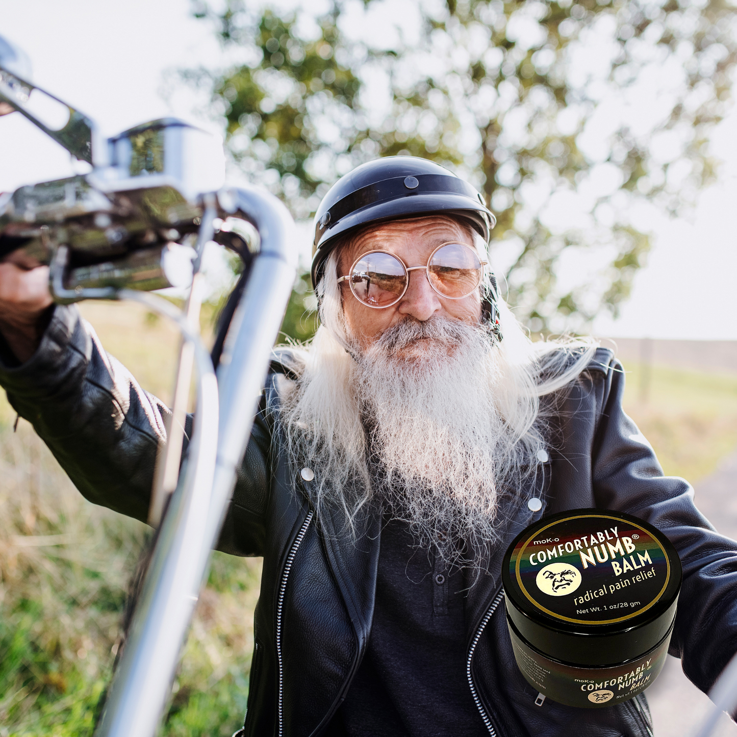 Perfect gift for Father's Day. The natural original powerful formulation of Comfortably Numb® with cooling analgesics, some pain-reducing, numbing & cellular-repairing amazement, throw in some therapeutic-grade essential oils, then top it off with a deep tissue, muscle & joint penetration ingredient, you have a balm that will absolutely knock your socks off. 